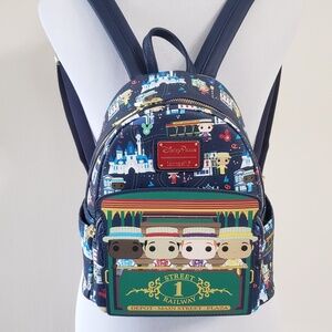 Loungefly Disney Parks Mini Backpack Mainstreet Dapper Dans Funko Pop